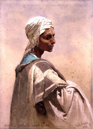 Auwatt, A Servant At The Convent Of Sinai — Carl Haag