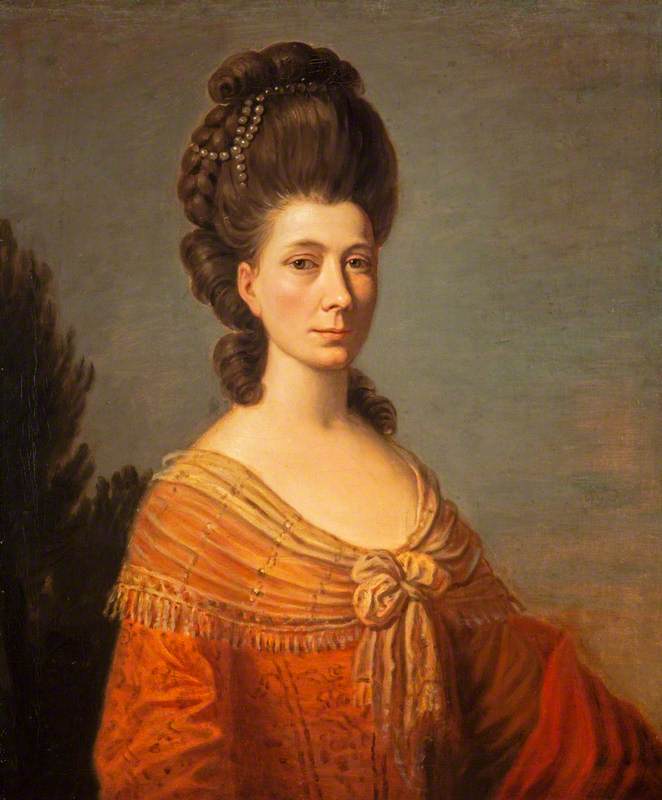 Mrs James Tassie, Probably Ann Harker (1730–1790) — David Allan
