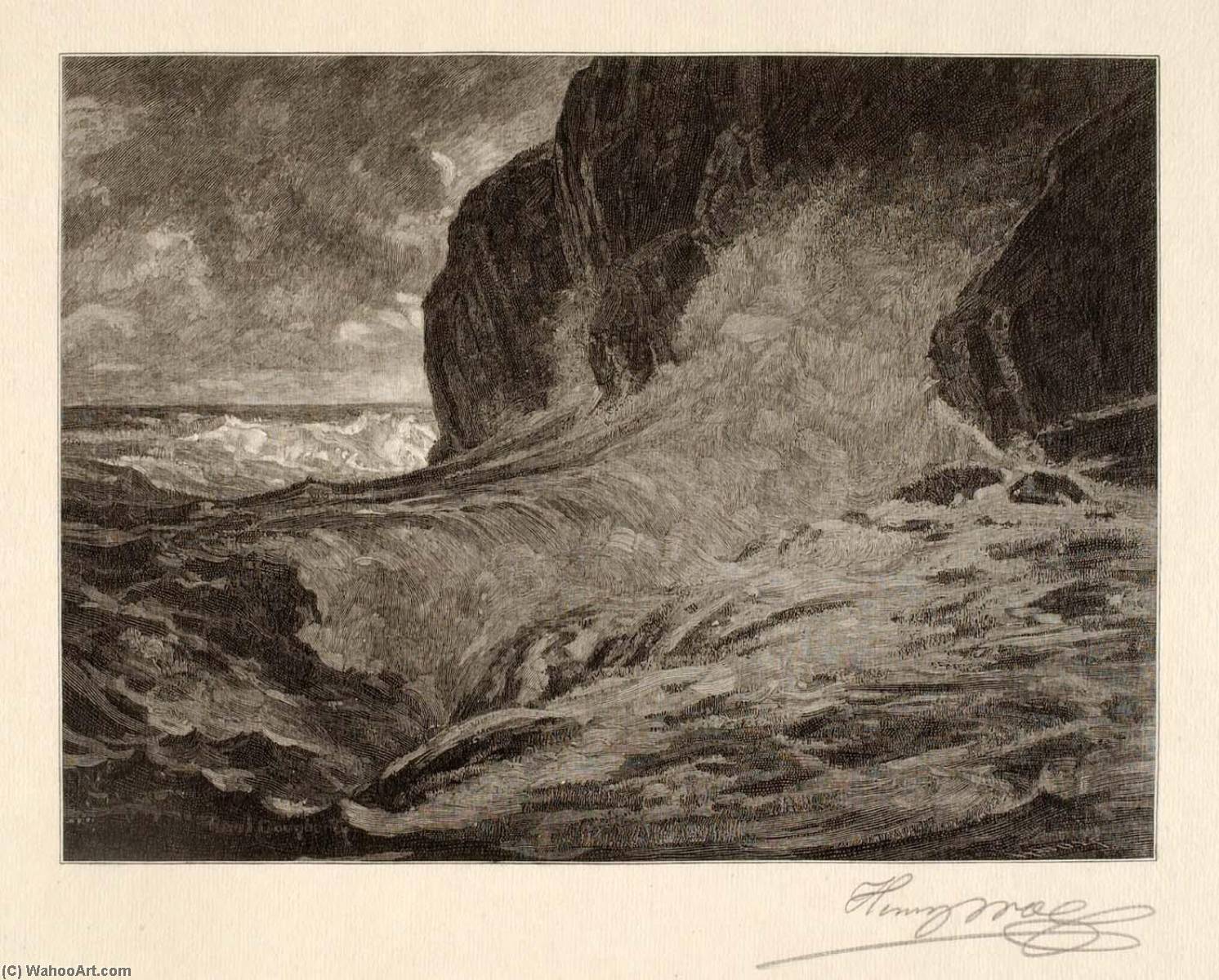 The Maine Coast (the Onrush) — Henry Wolf