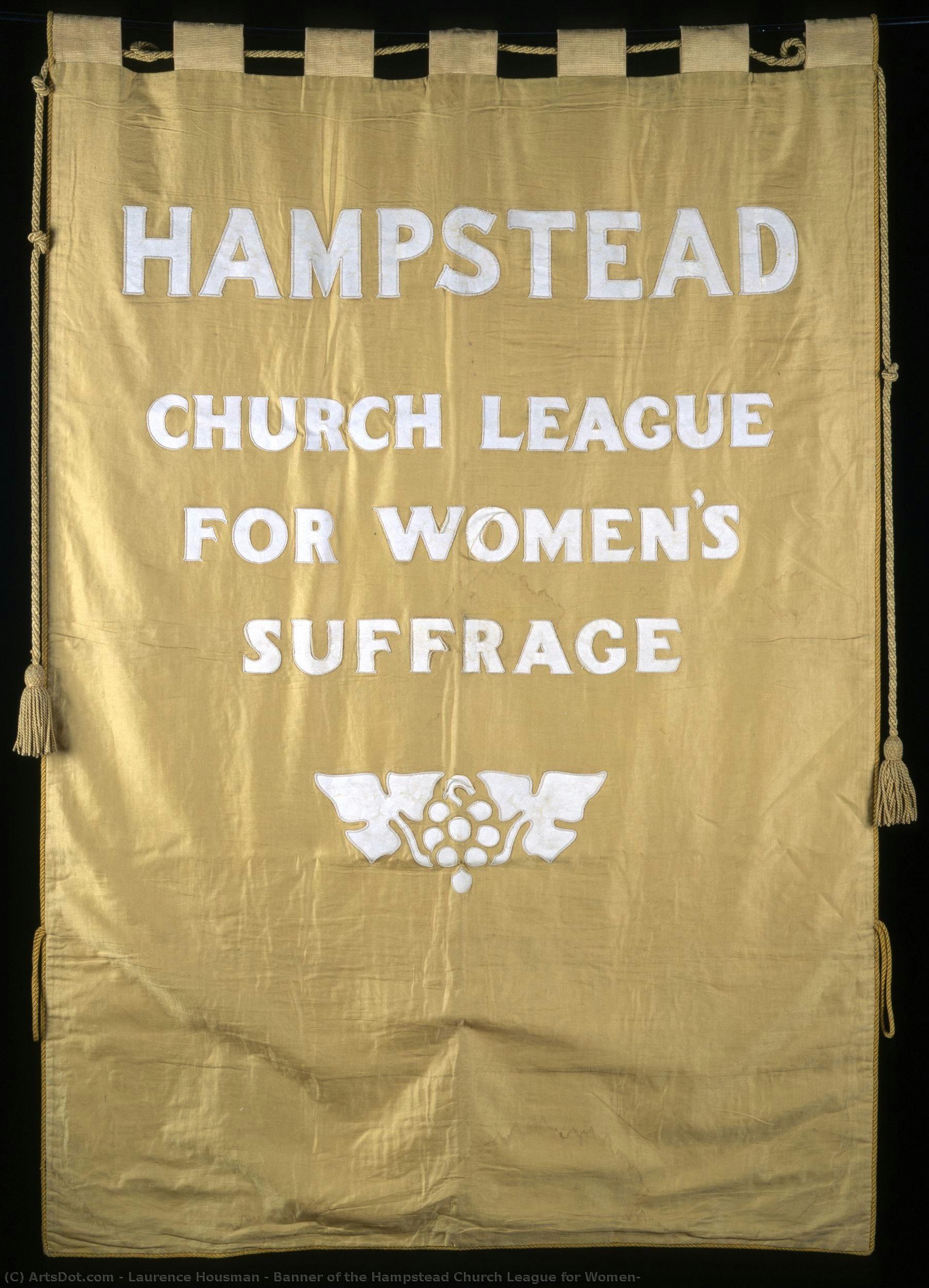 Banner Of The Hampstead Church League For Women — Laurence Housman