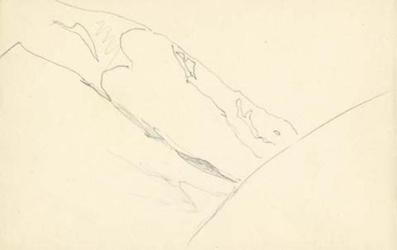 Sketch Of Mountain Landscape 22 — Nicholas Roerich