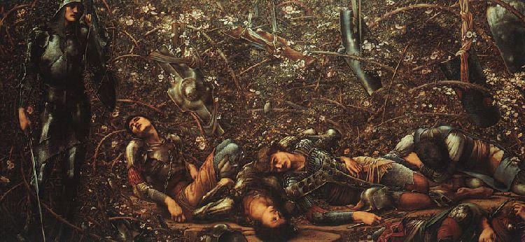 The Briar Wood From The Legend Of Briar Rose — Edward Coley Burne-jones