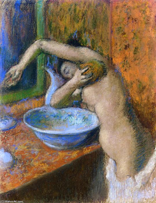 Frau An Ihrem Schminktisch — Hilaire-germain-edgar Degas