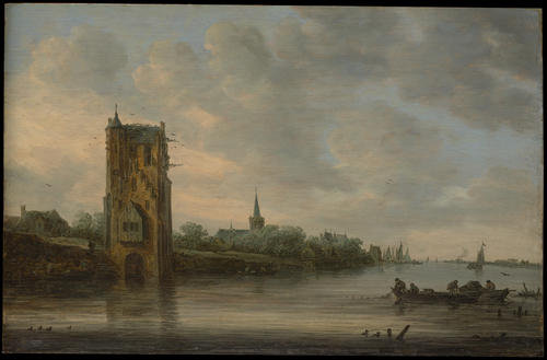 The Pelkus Gate Near Utrecht — Jan Josephszoon Van Goyen