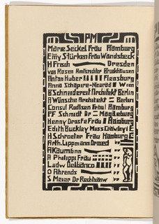 Pm (passive Mitglieder) (plate, Folio 17 Verso) From Kg Brücke — Ernst Ludwig Kirchner