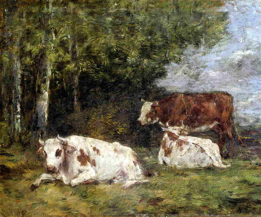 Norman Pasture — Eugène Ludović Boudin