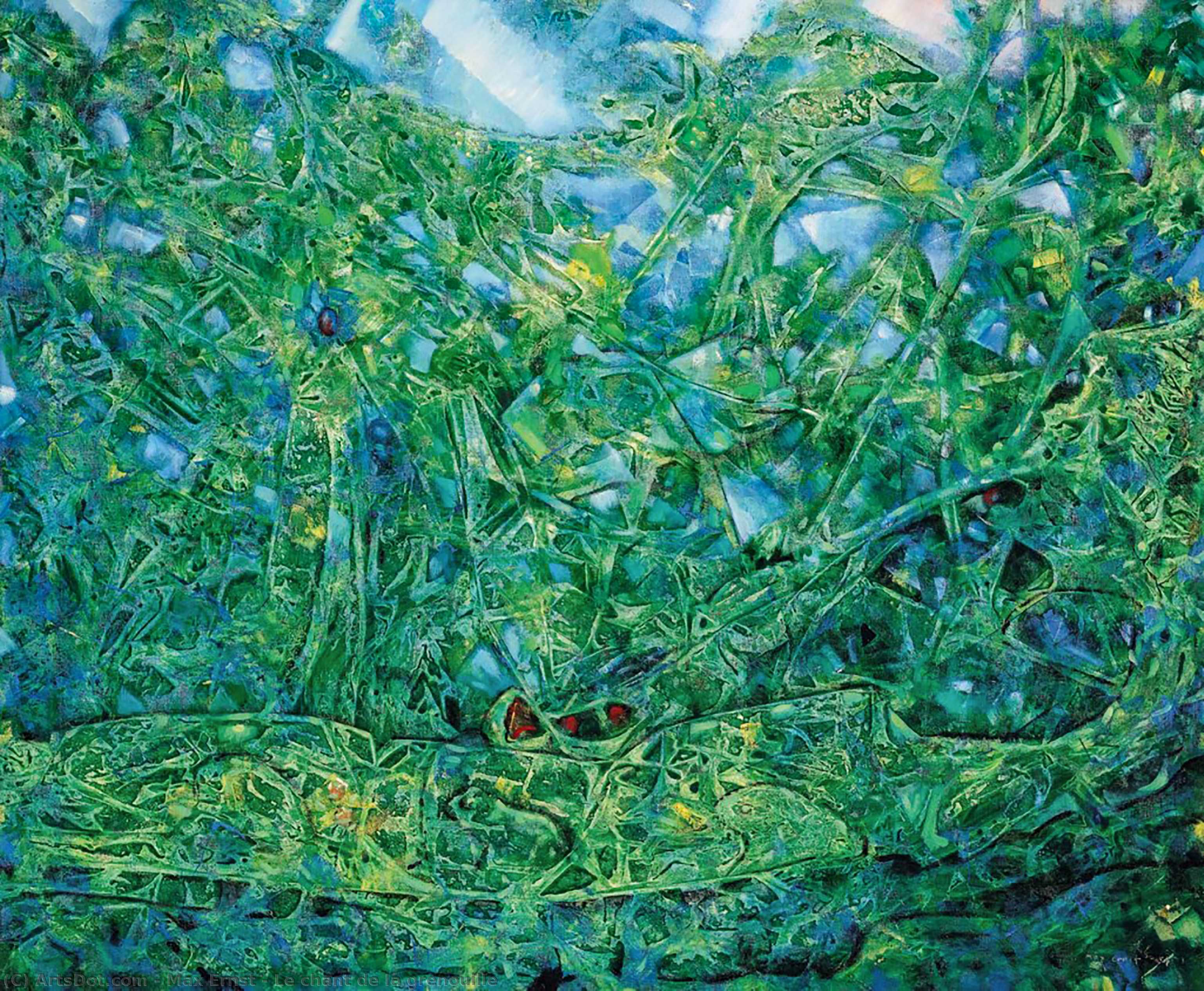 Le Chant De La Grenouille — マックス・エルンスト