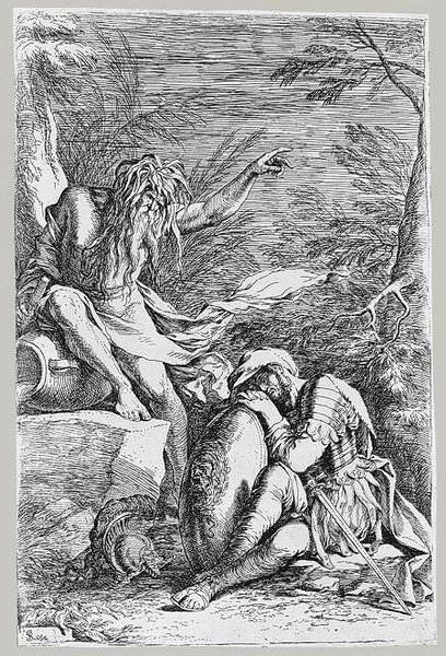 The Dream Of Aeneas — Salvator Rosa
