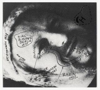 Self Portrait (selbstbildnis) From Graphics Of Capitalist Realism (grafik Des Kapitalistischen Realismus) — Wolf Vostell
