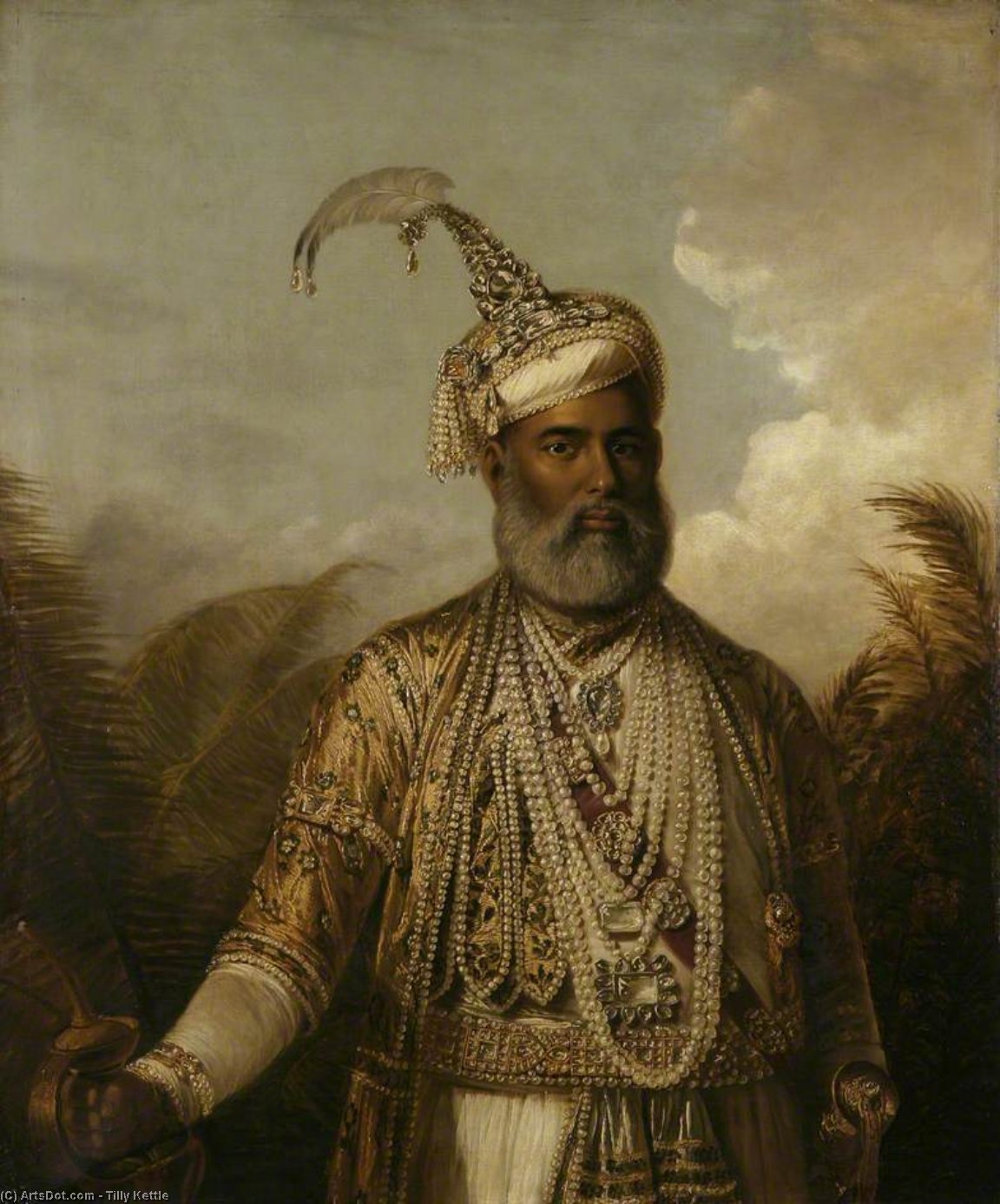 Muhammad Ali Khan, The Nawab Of Arcot — Tilly Kettle