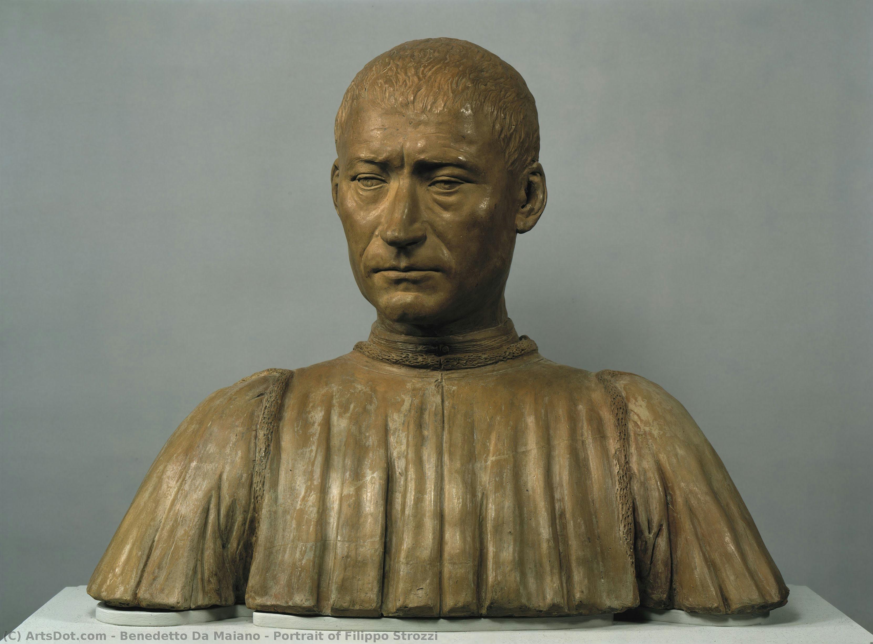 Portrait Of Filippo Strozzi — Benedetto Da Maiano