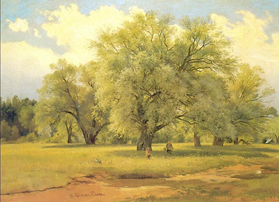 Willows Alight A Sun — Иван Шишкин