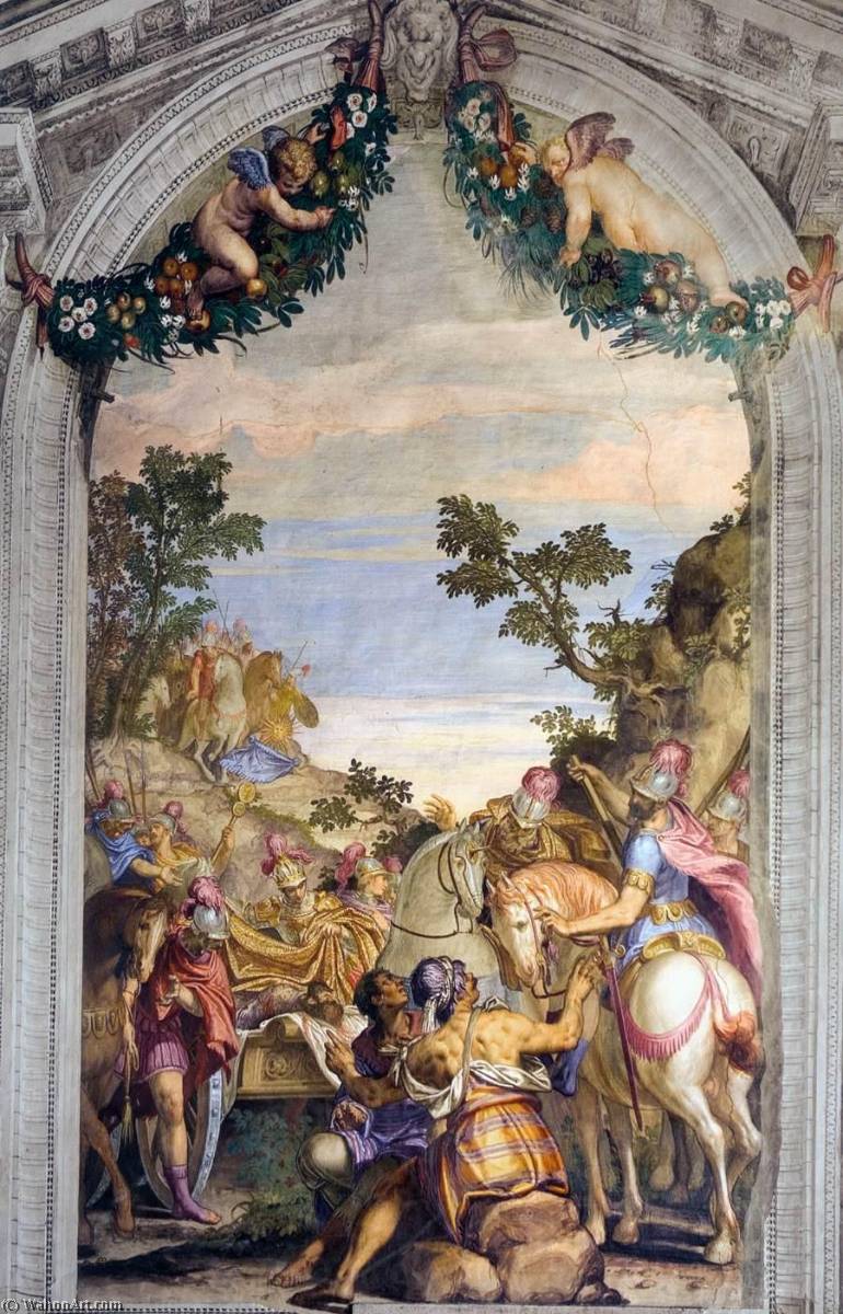 Episode From The Life Of Alexander The Great — Giovanni Battista Zelotti