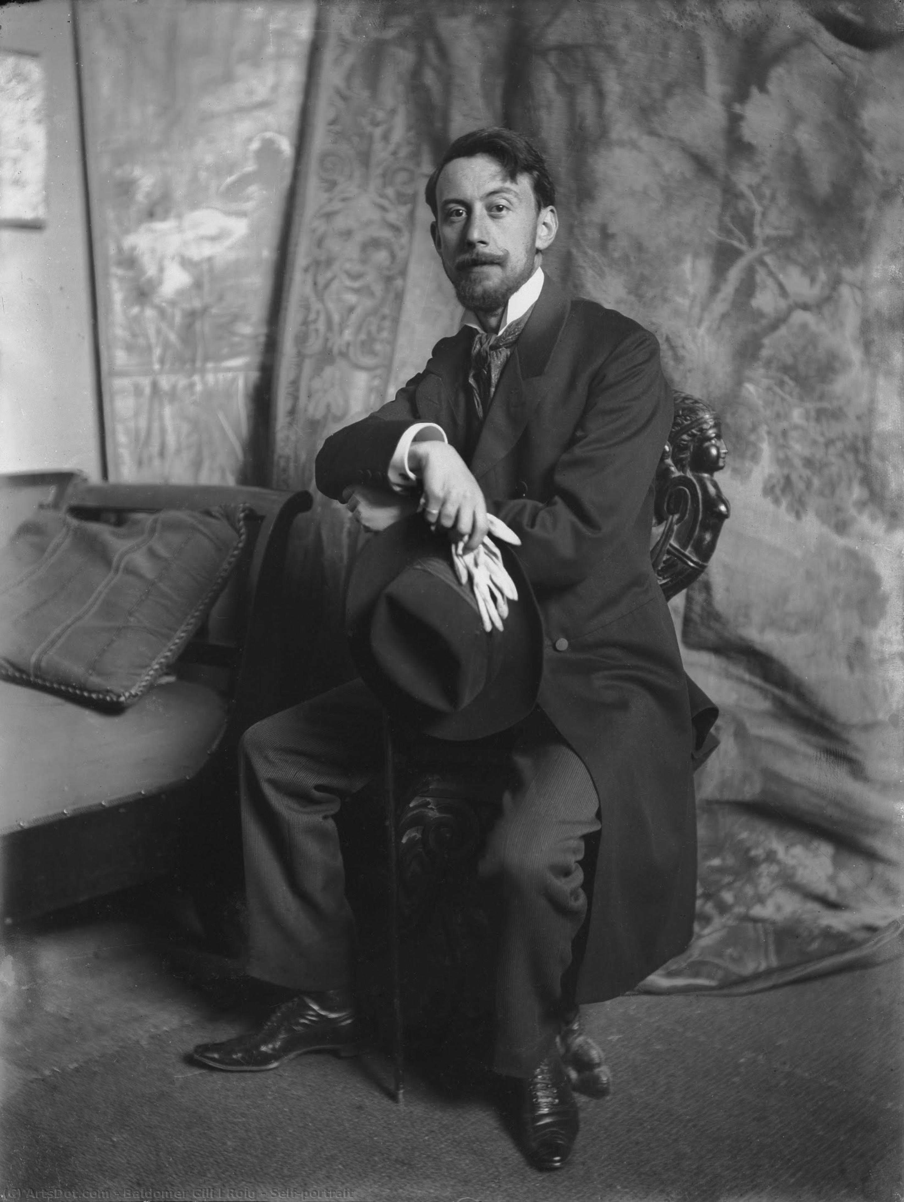 Self-portrait — Baldomer Gili I Roig