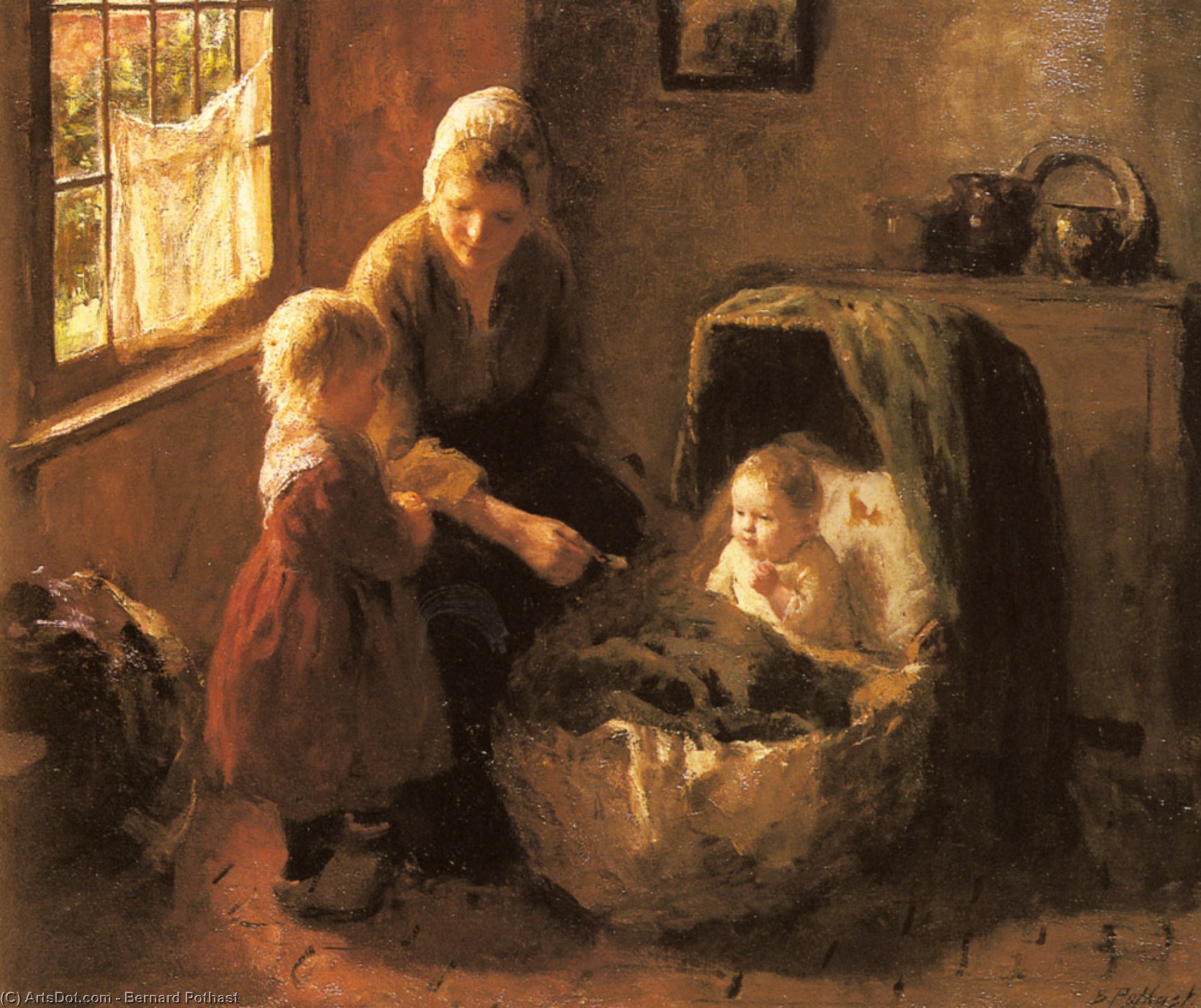 Baby's Mealtime — Bernard Pothast
