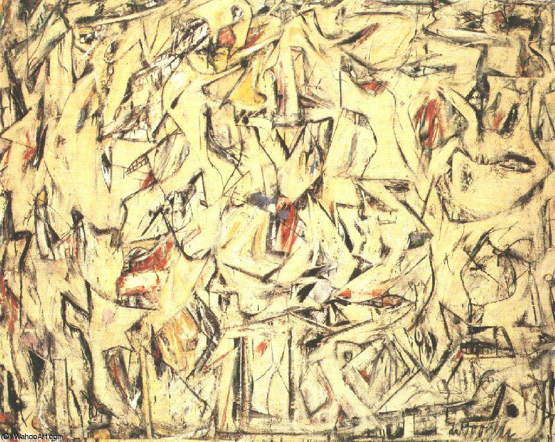 Excavation,1950, Art Institute Of Chicago — Willem De Kooning