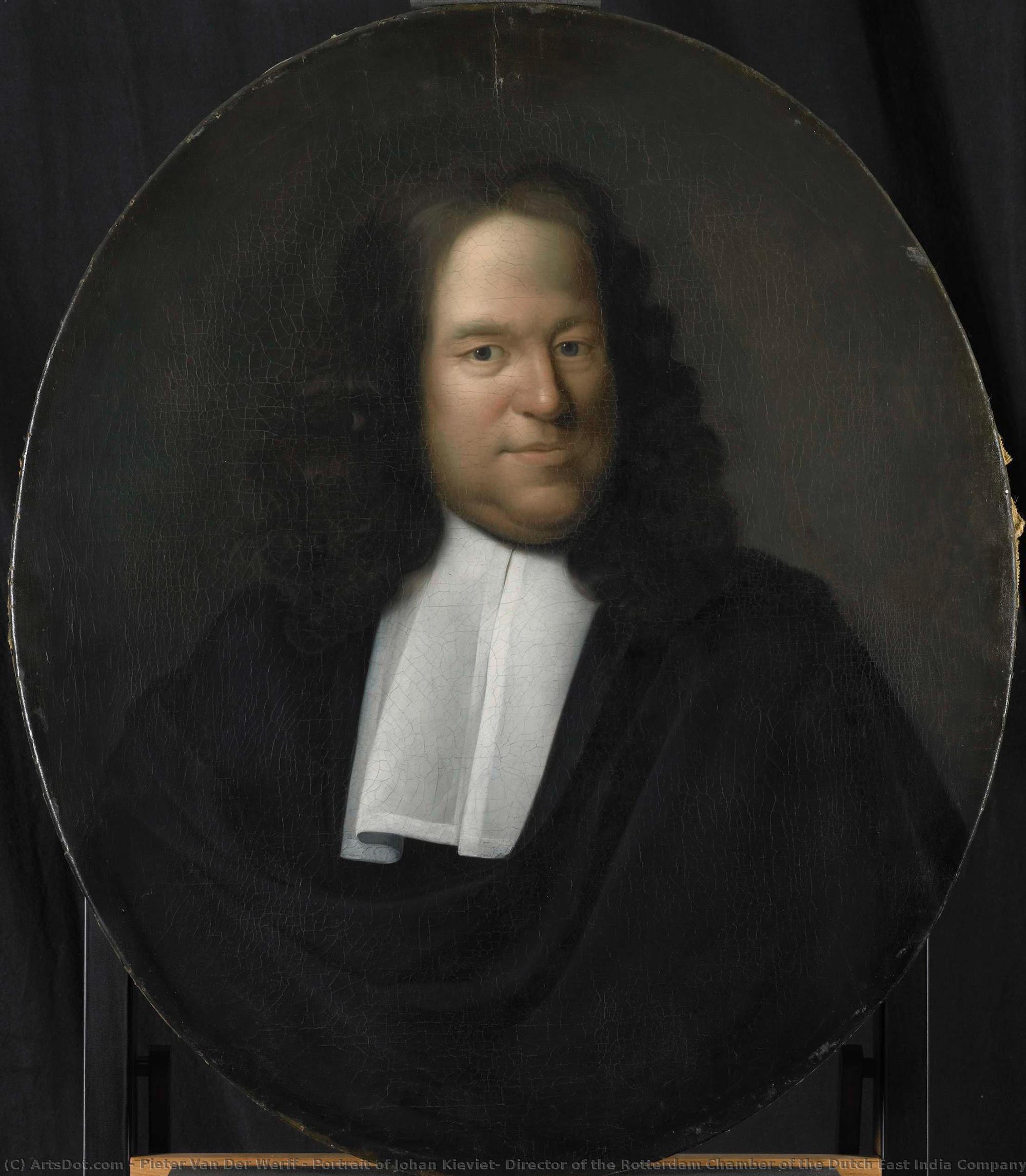 Portrait Of Johan Kieviet, Director Of The Rotterdam Chamber Of The Dutch East India Company, Elected 1664, Pieter Van Der Werff, 1695 - 1722 — Pieter Van Der Werff