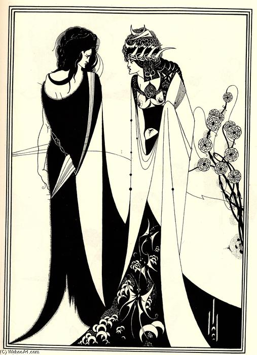 Salome With Her Mother — Aubrey Vincent Beardsley