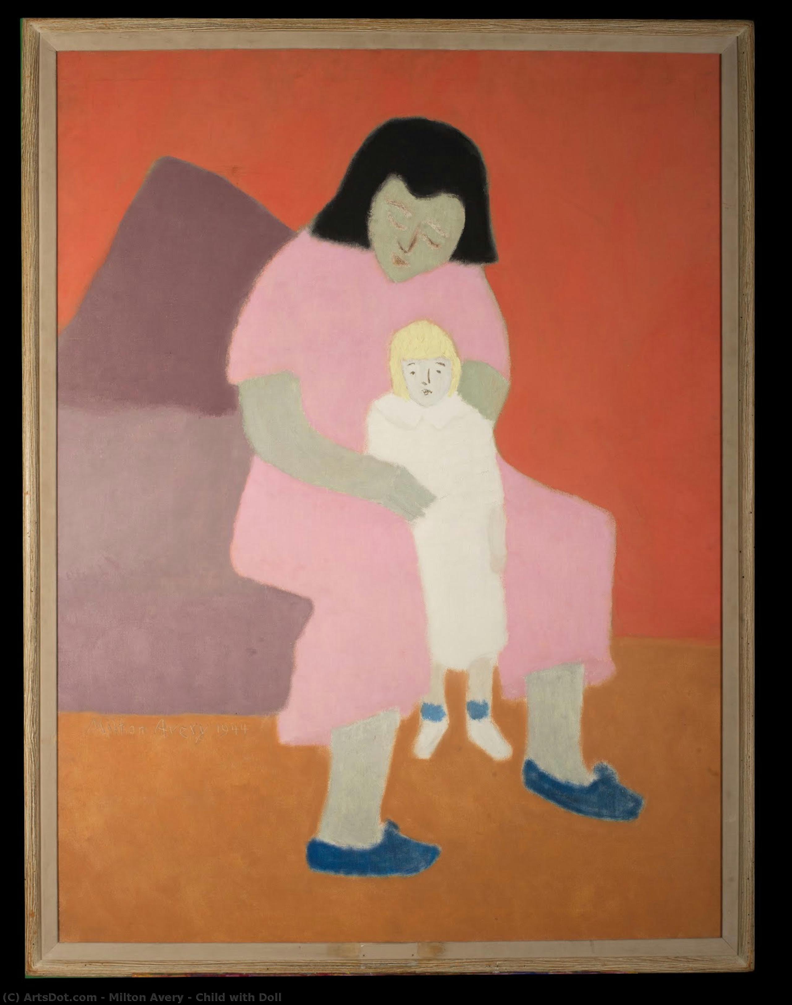 Child With Doll — Милтон Эйвери