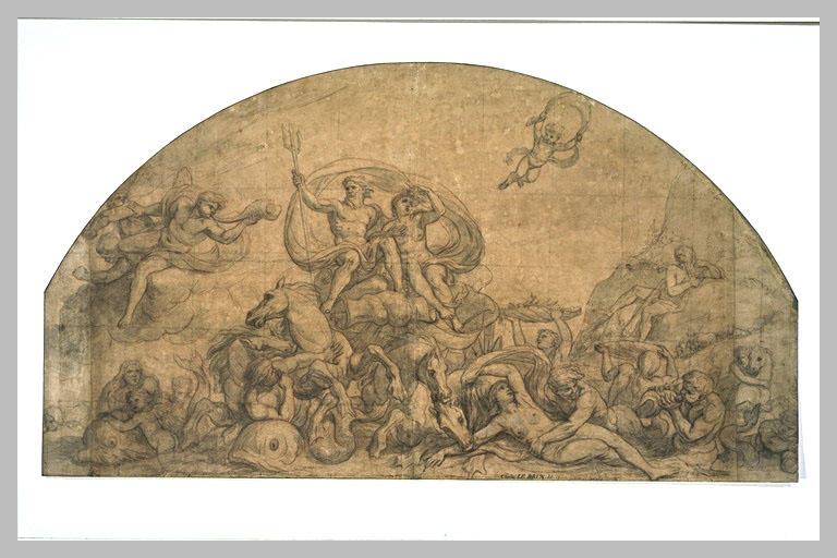 Neptune Et Amphitrite Ou Le Réveil Des Eaux — Charles Le Brun