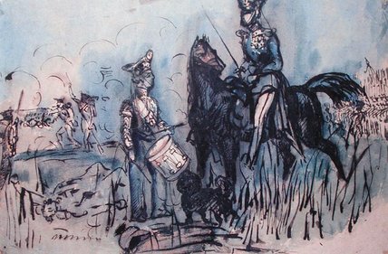 Russian Troops At The Battle Of Inkerman — Constantin Guys