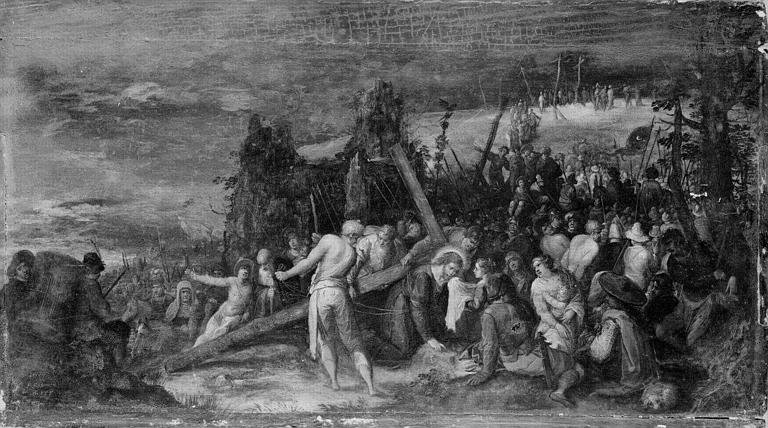 Le Portement De Croix — Francken Frans Ii (francken Le Jeune)