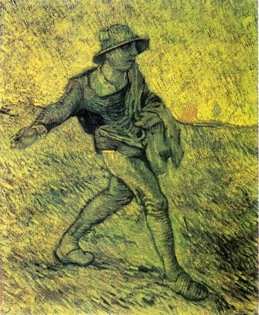 The Sower (after Millet) — Vincent Willem Van Gogh
