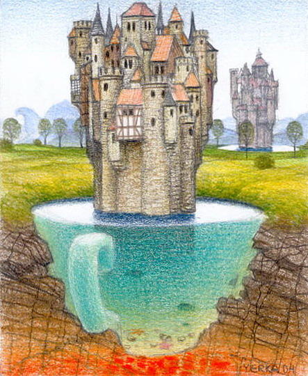 The Other Side Of The Castle — Jacek Yerka