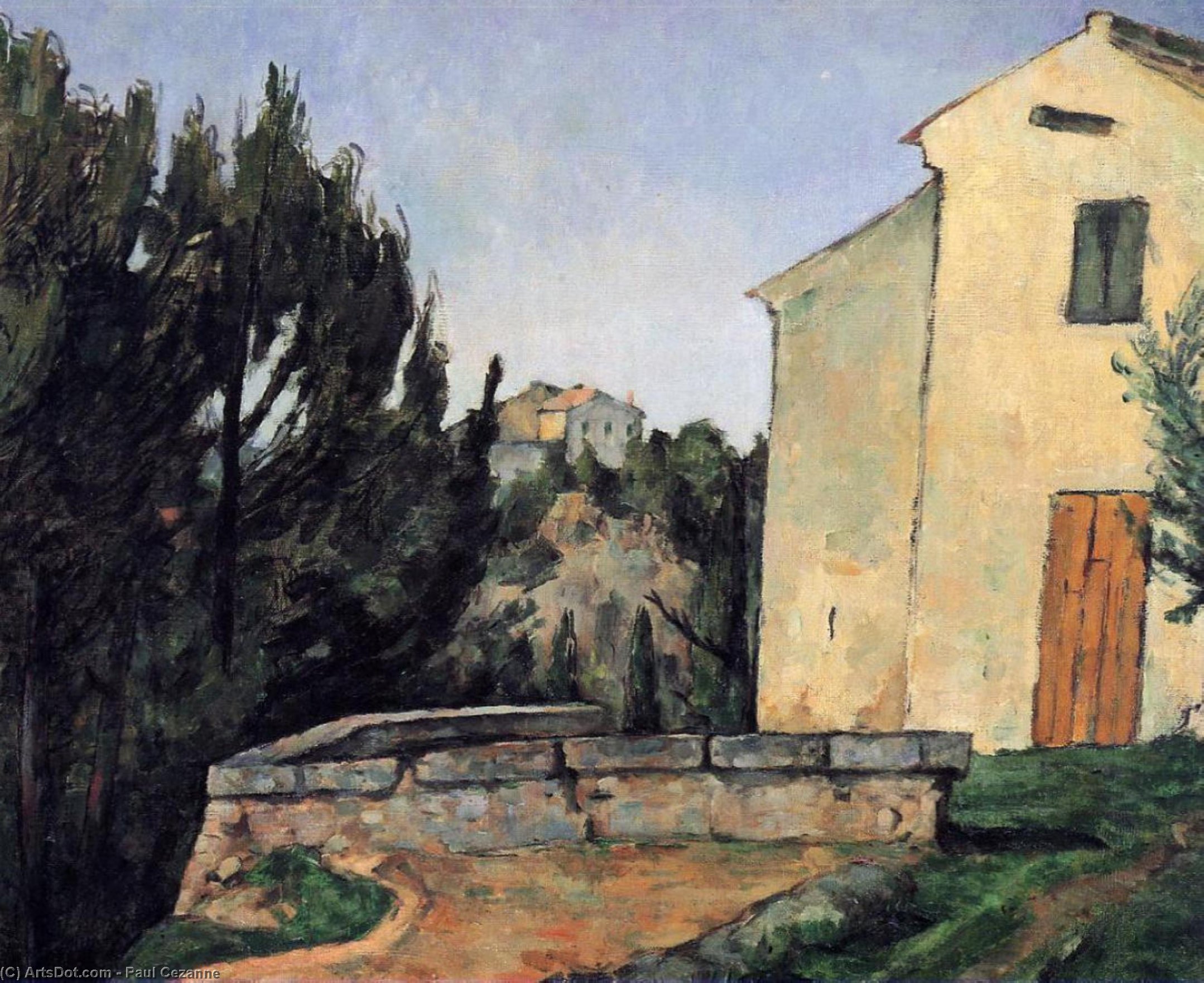 The Abandoned House — Paul Cézanne