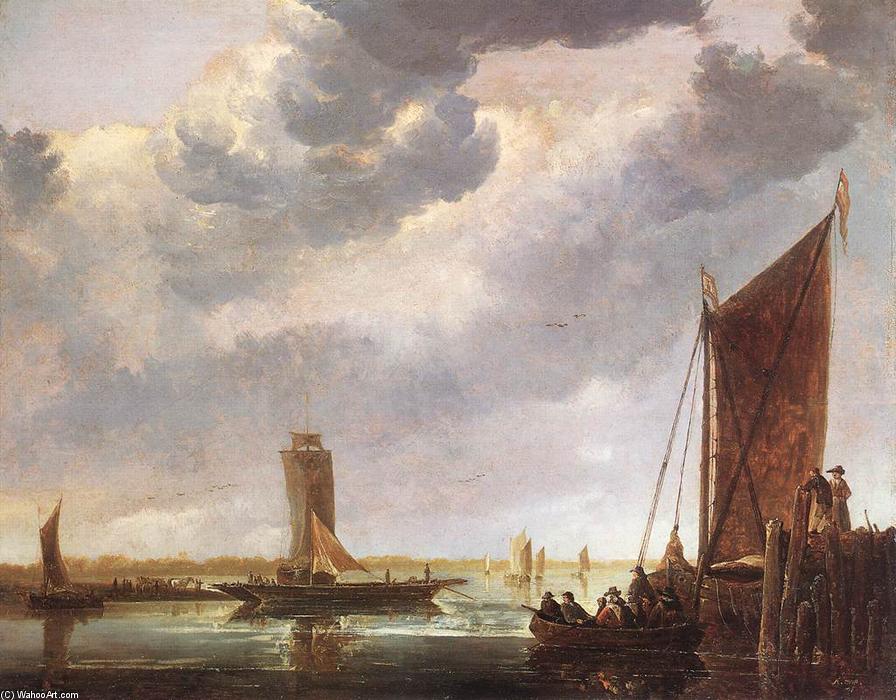 The Ferry Boat — Aelbert Jacobsz Cuyp