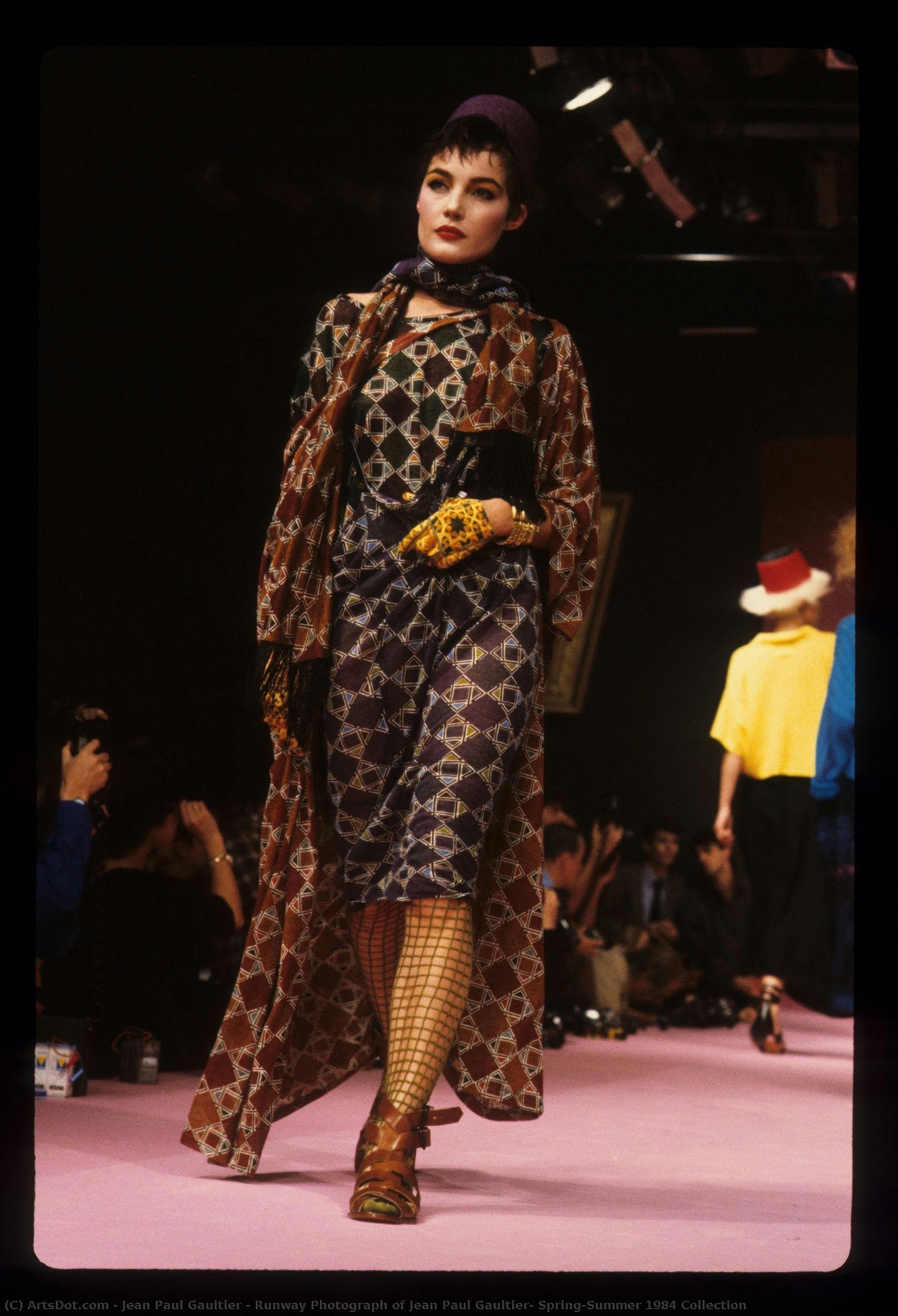 Runway Photograph Of Jean Paul Gaultier, Spring/summer 1984 Collection — Jean Paul Gaultier