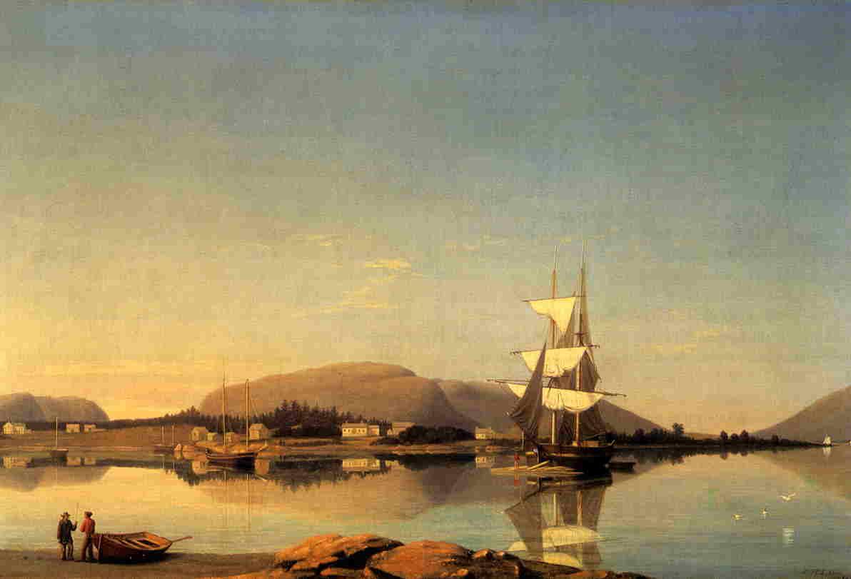 Entrance To Somes Sound From Southwest Harbor — Fitz Henry Lane