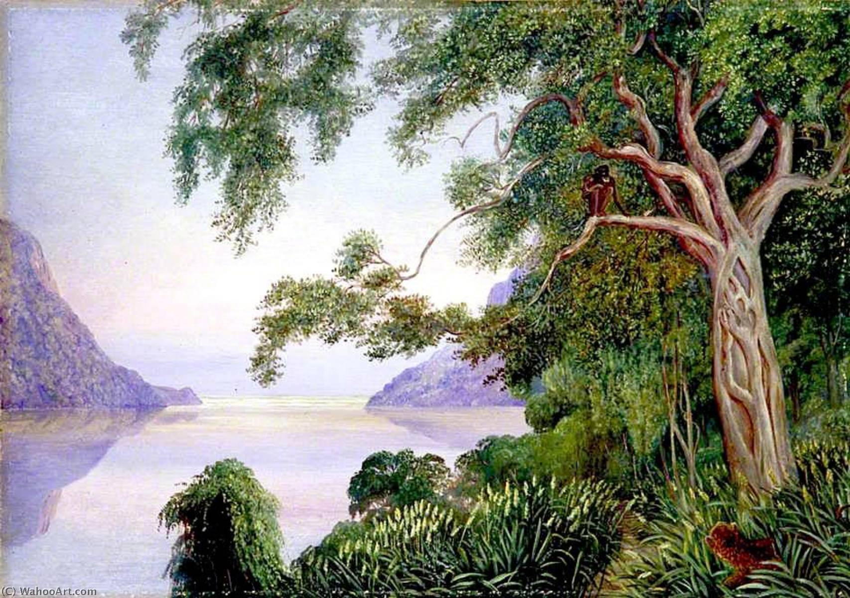 Mouth Of The St John's River, Kaffraria, And Aboriginal Inhabitants — Marianne North