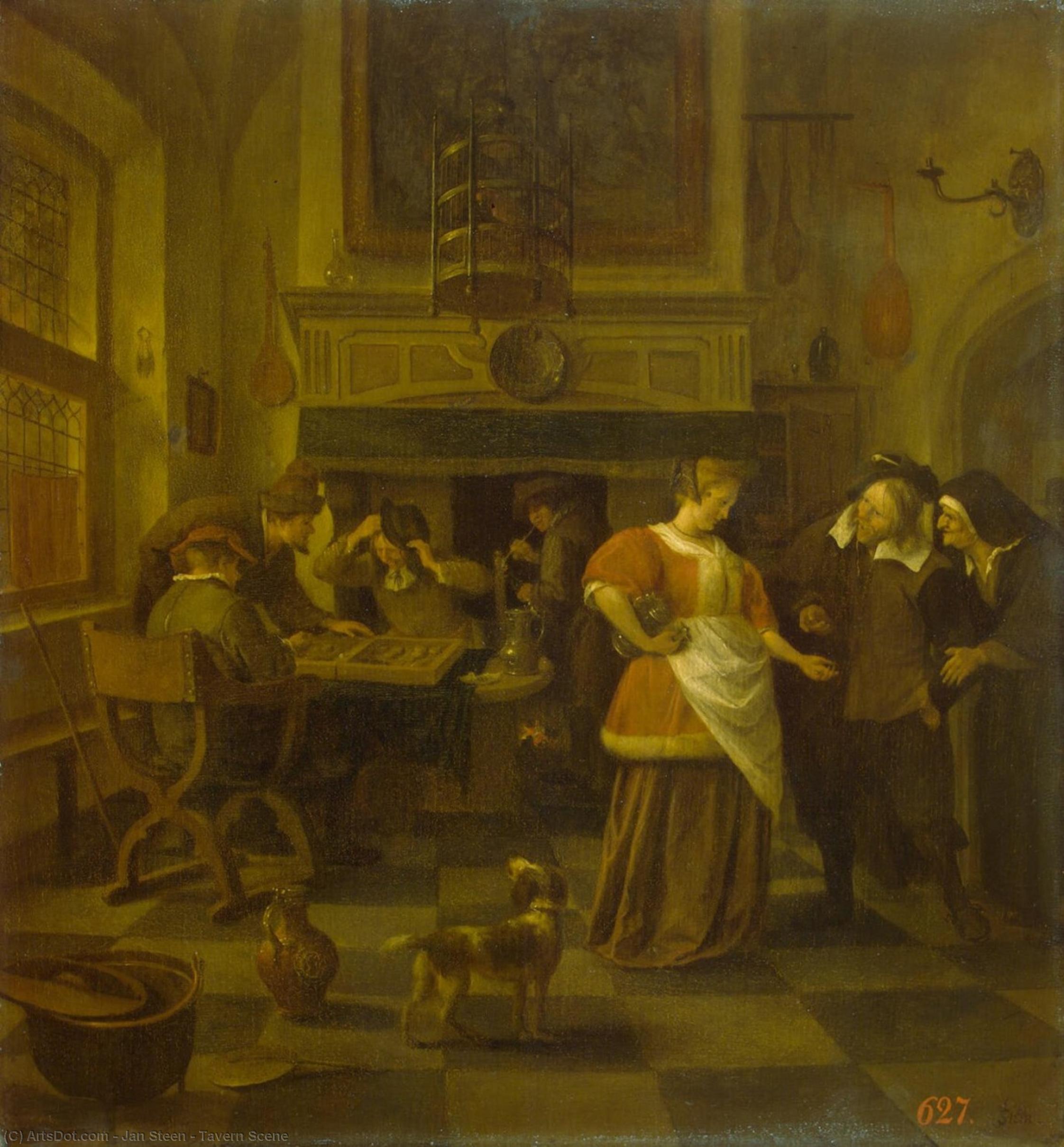 Tavern Scene — Јан Хавиксон Стен