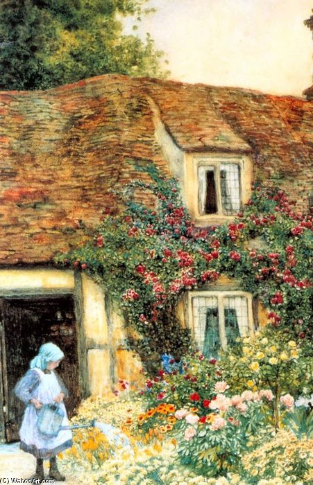 The Little Gardener — Arthur Claude Strachan