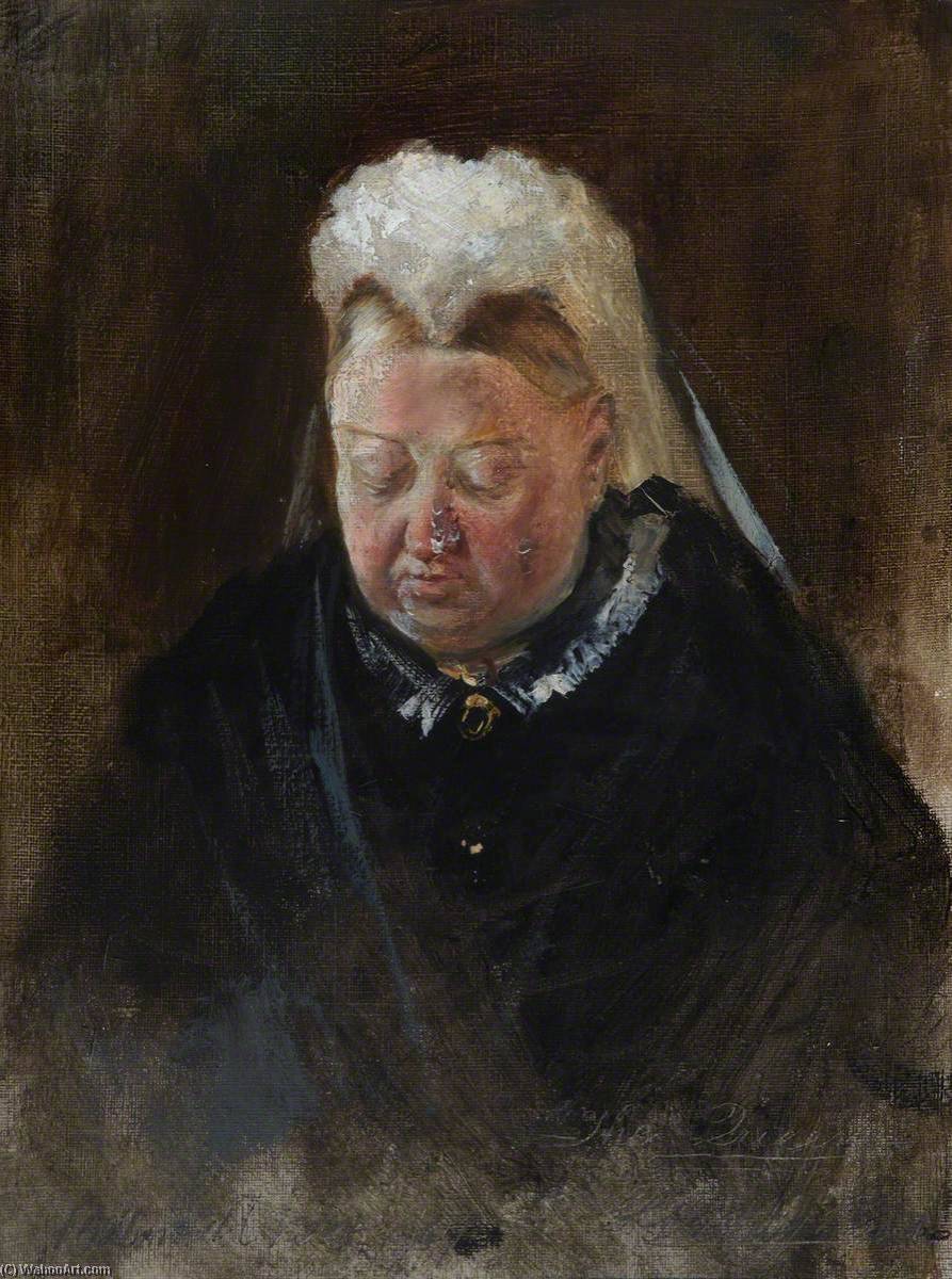 Sketch Of Queen Victoria (1819–1901) — George Ogilvy Reid