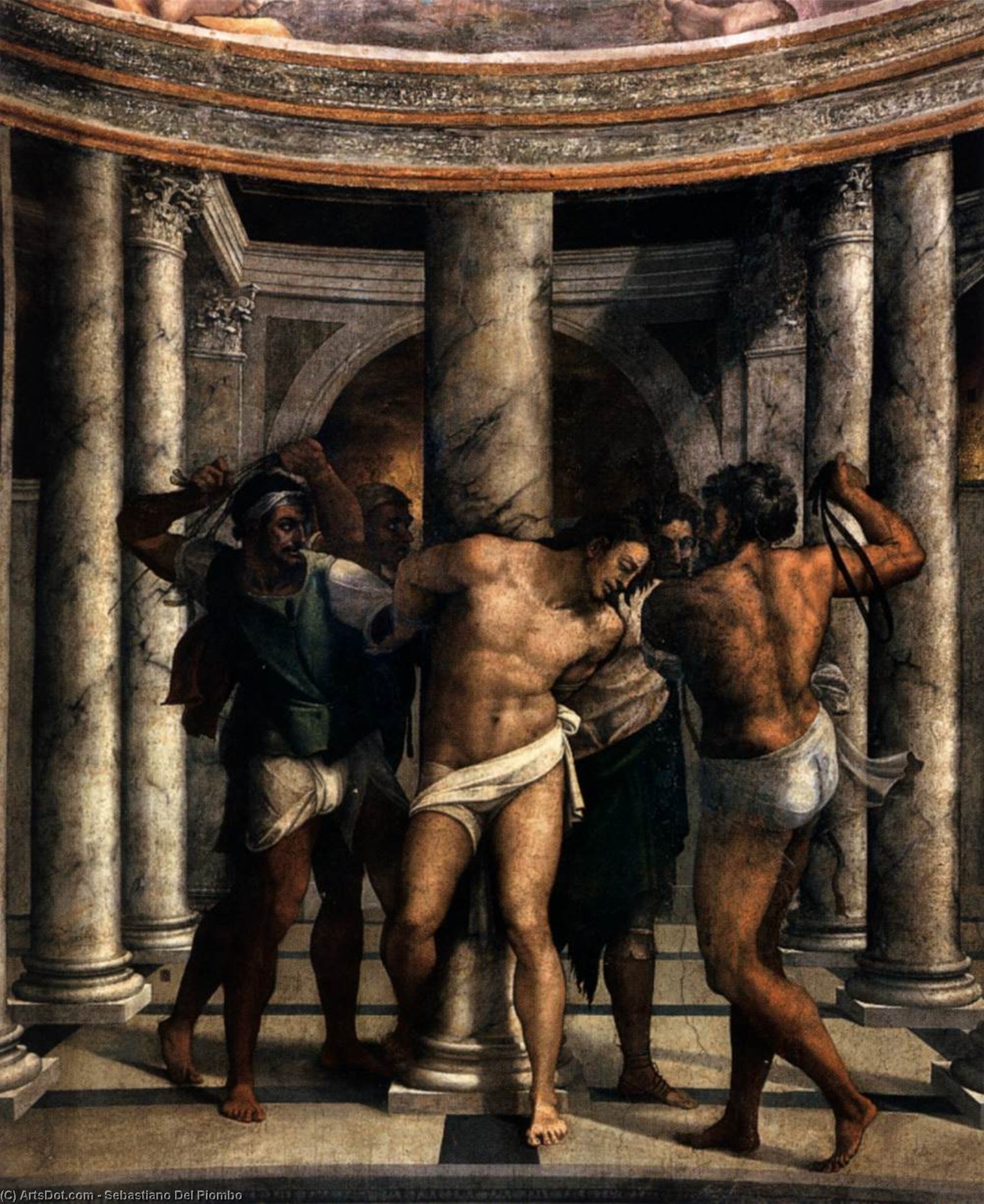Flagellation Of Christ — Sebastiano Del Piombo