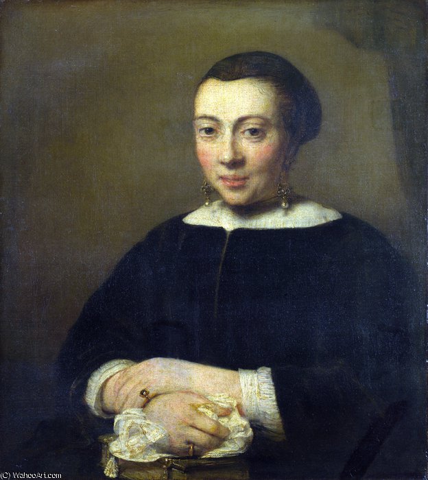 Portrait Of A Young Woman — Willem Drost
