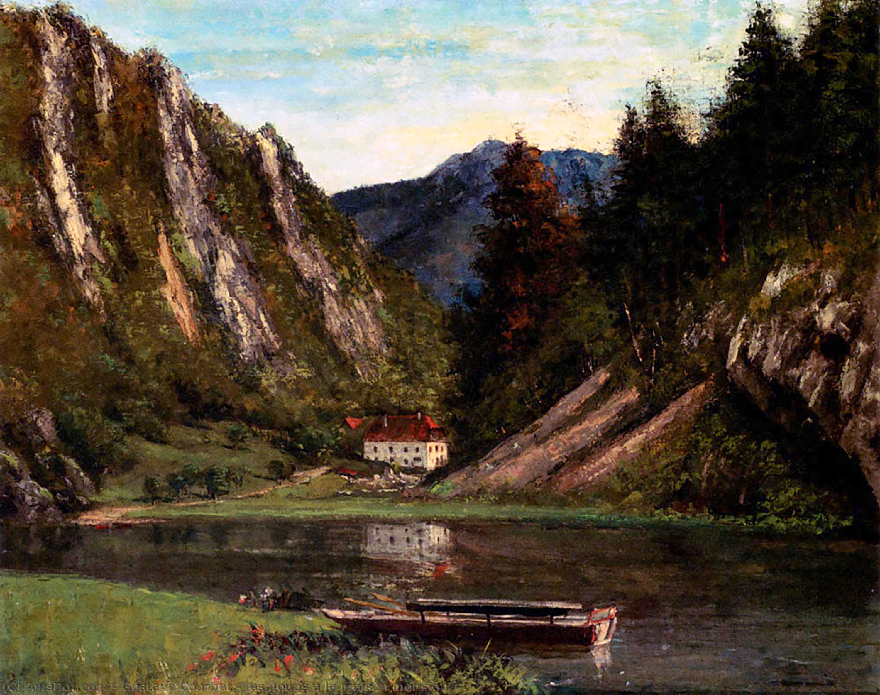 Doubles En Casa Señor — Gustave Courbet