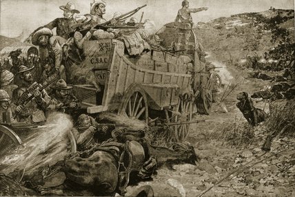 The Matabele War - — Richard Caton Woodville