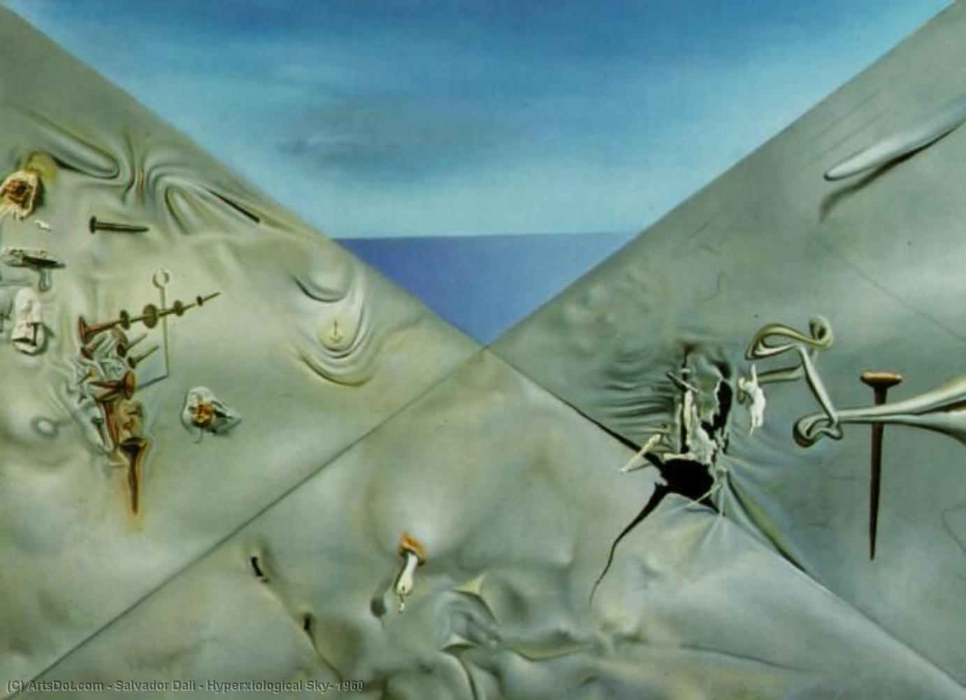 Hyperxiological Sky, 1960 — Salvador Dalí