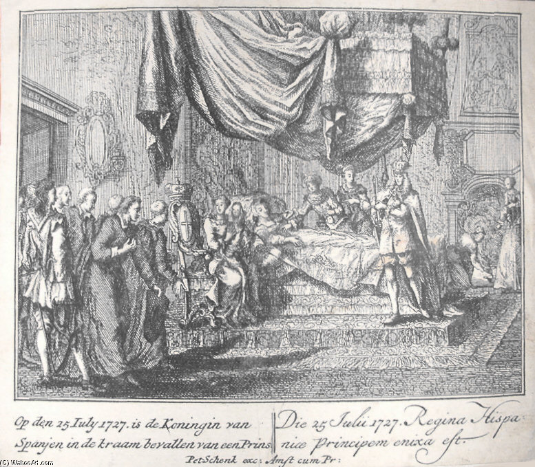 Queen Isabel Of Spain — Pieter Schenck
