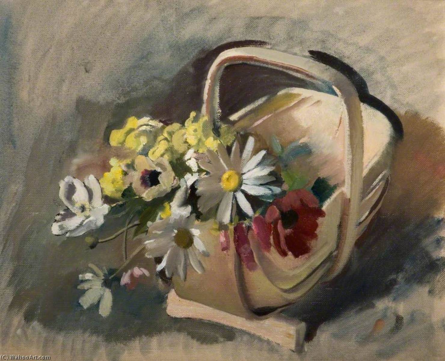 Trug With Dog Daisies Study For 'amity' — Bernard Fleetwood-walker