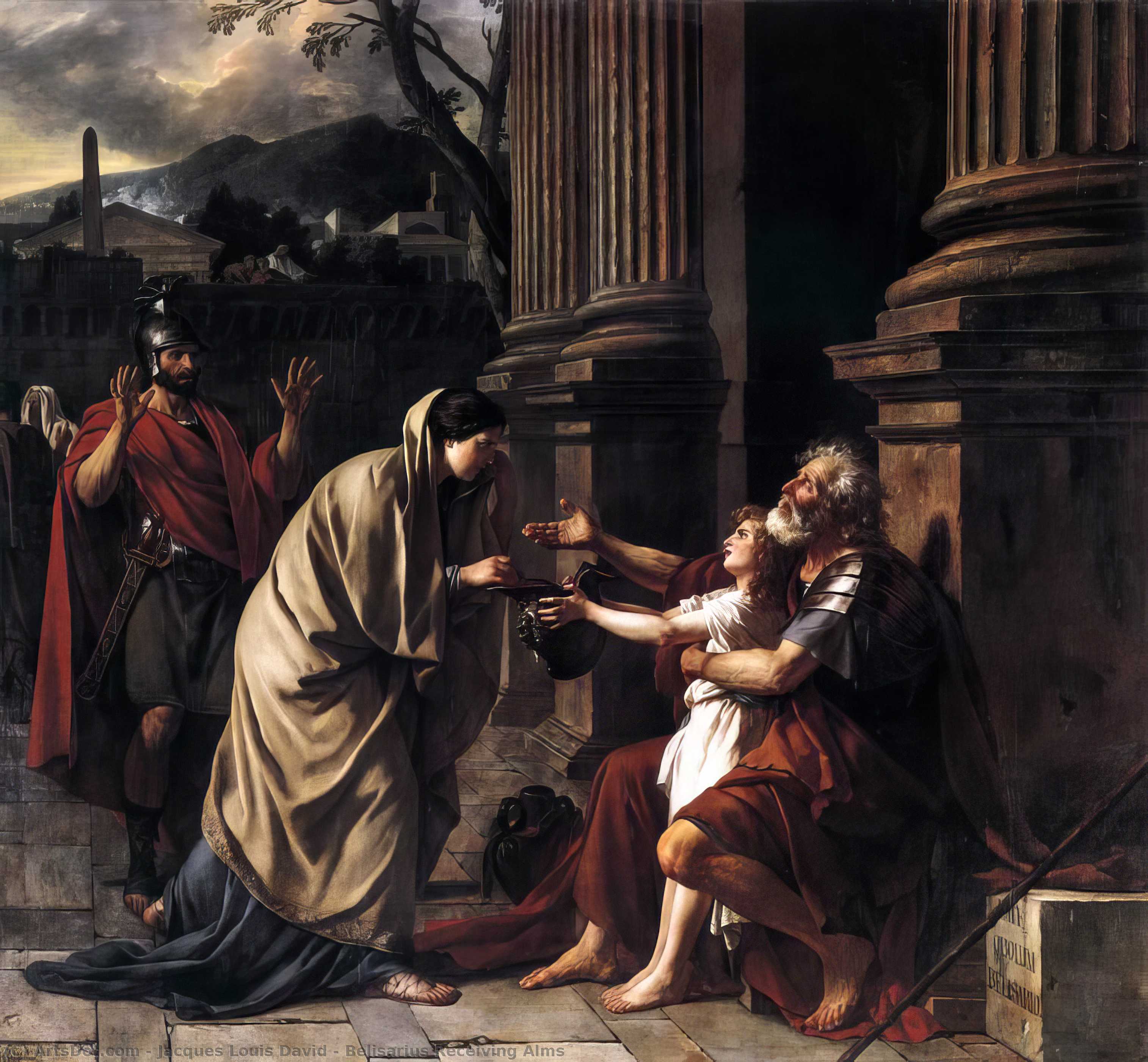 Belisarius Receiving Alms — Давид