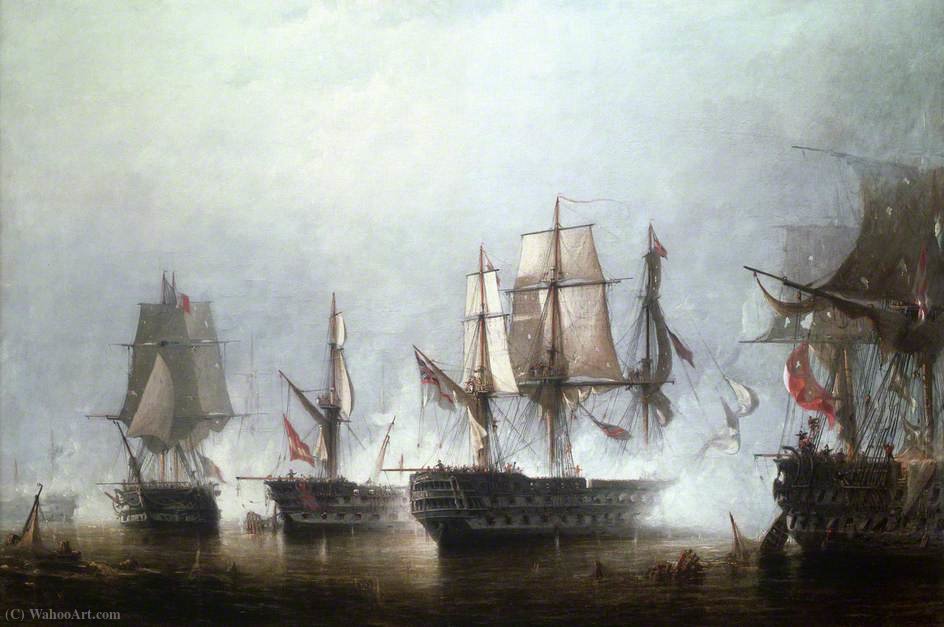 The Battle Of Trafalgar, 21 October (1805) — Richard Henry Nibbs