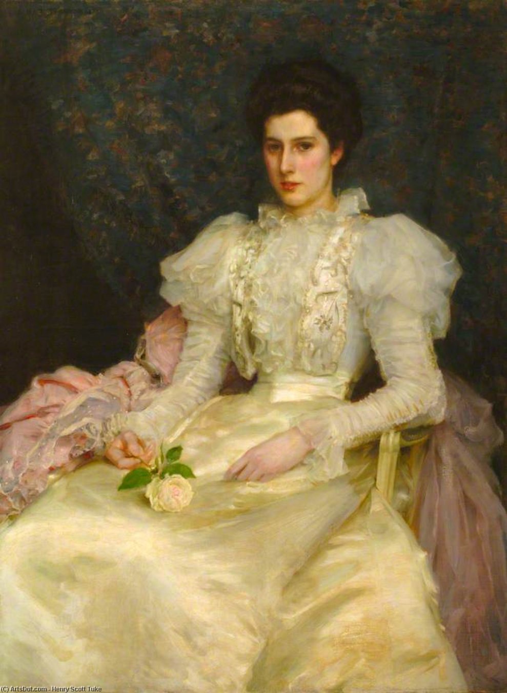 Miss Muriel Lubbock — Henry Scott Tuke