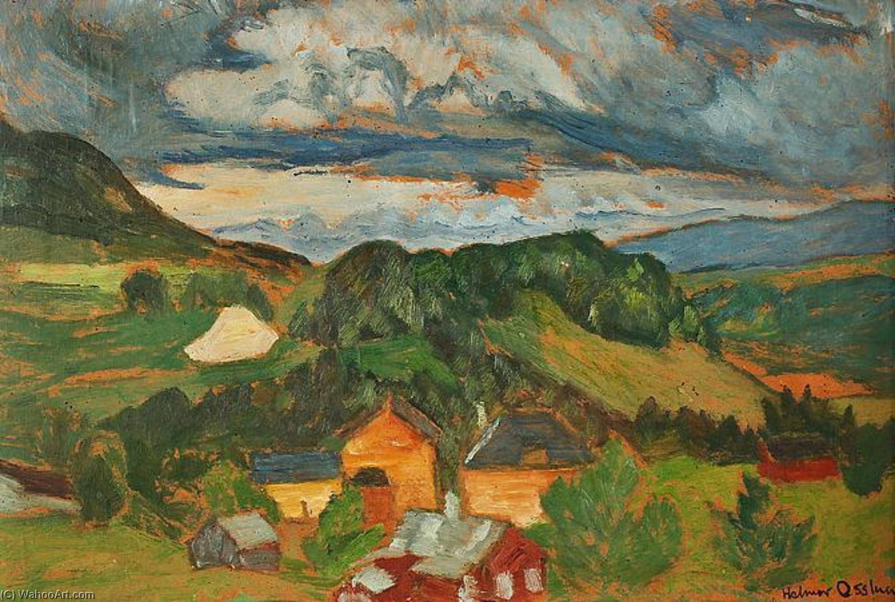 Landscape View (landskapsvy) — Helmer Osslund