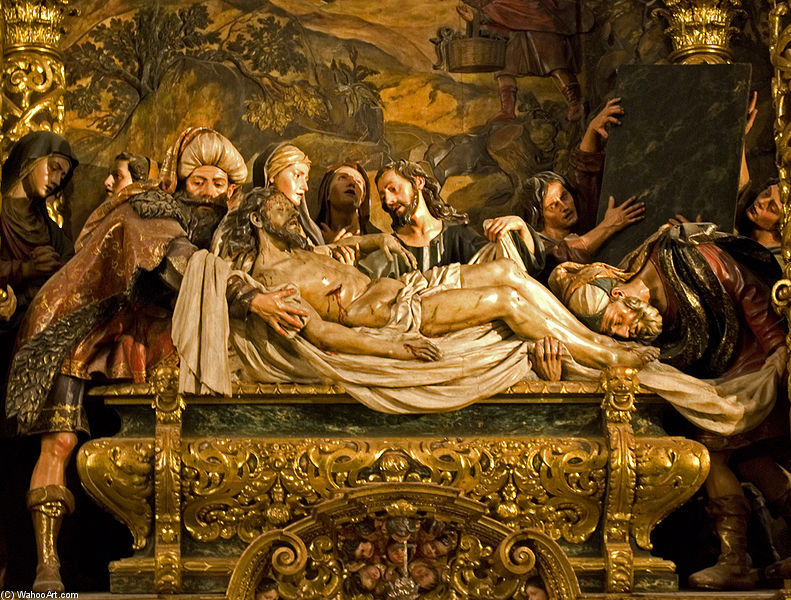 Entombment Of Christ, Hospital De La Caridad, Seville — Pedro Roldán