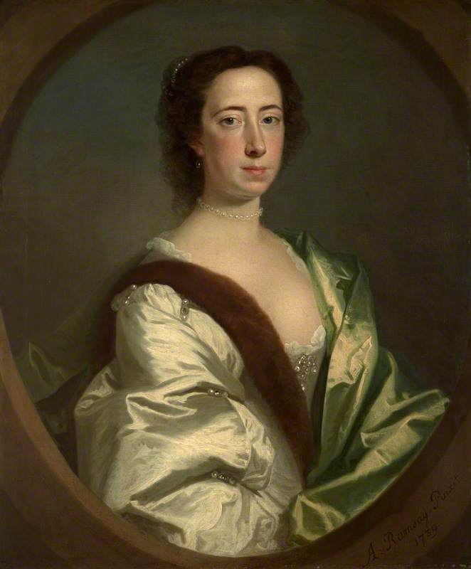 Lady Lucy Manners (1717–1788), Duchess Of Montrose — Allen Ramsay