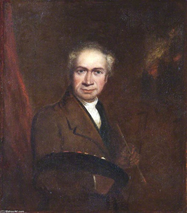 Portrait Of An Unknown Artist — James Northcote